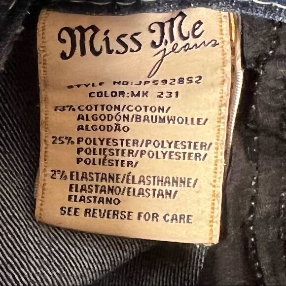 Size 25 Miss Me Signature Rise Skinny Jeans - Picture 12 of 14